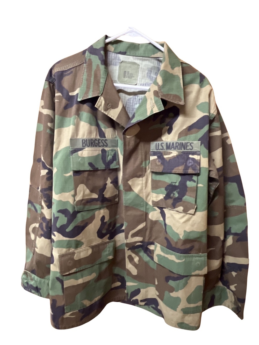 U.S. Marines Camouflage Utility Jacket - Woodland Camo